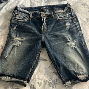 Silver Jeans Shorts